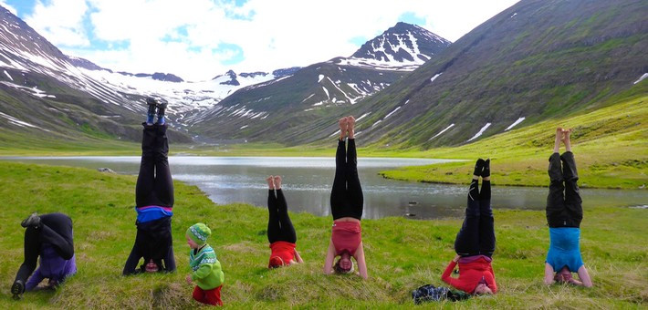 Retraite yoga et randonnée en Islande entre fjords et montagne 