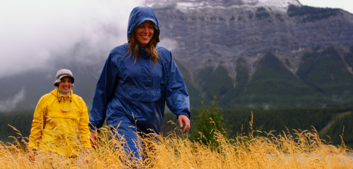 3ème couche: la veste imperméable