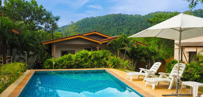 Bungalow sur l'île de Koh Lanta