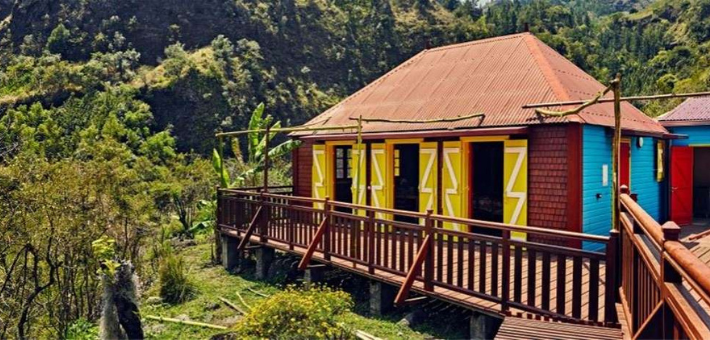 Gîte au coeur du cirque Mafate - île de la Réunion