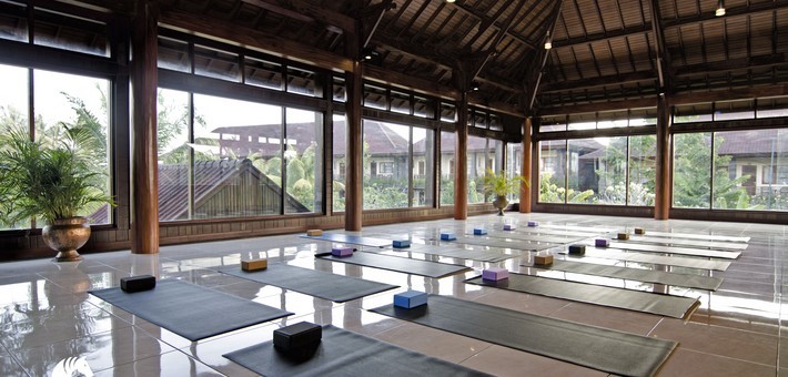 Hôtel Bhuwana Bali - salle de yoga - Zen&go