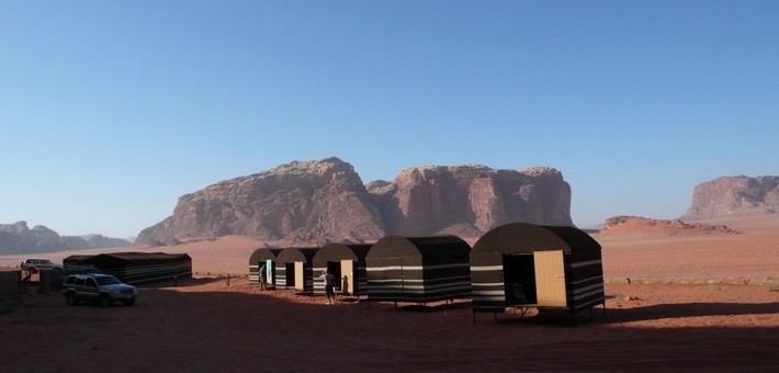 Campement confort du Wadi Rum