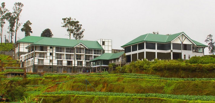 Hôtel en plein coeur des plantations de thé