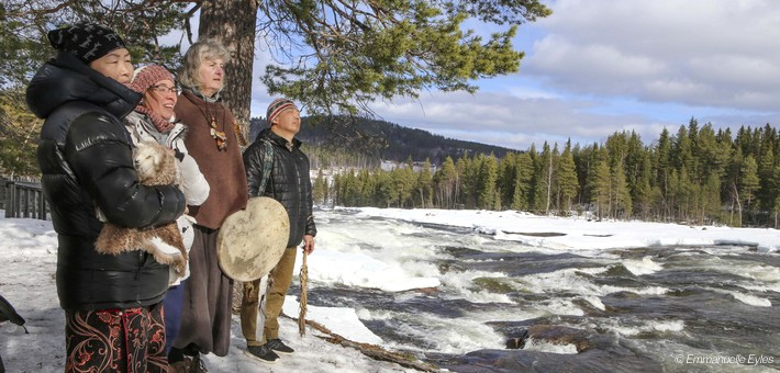 Voyage chamanique avec chamans Sami en Laponie suédoise
