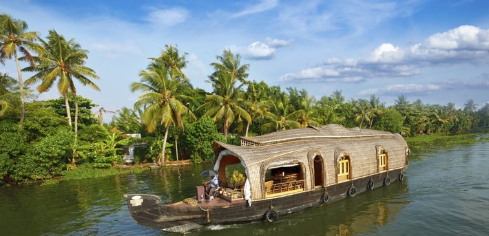 Jour 3. Visite de Fort Cochin - Allepey - Croisière et nuit en bateau sur les Backwaters