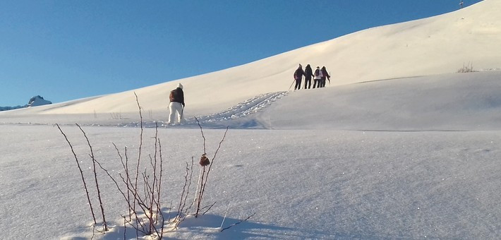 Vacances hiver Yoga et Ayurveda, randonnée raquettes en Auvergne - Zen&go