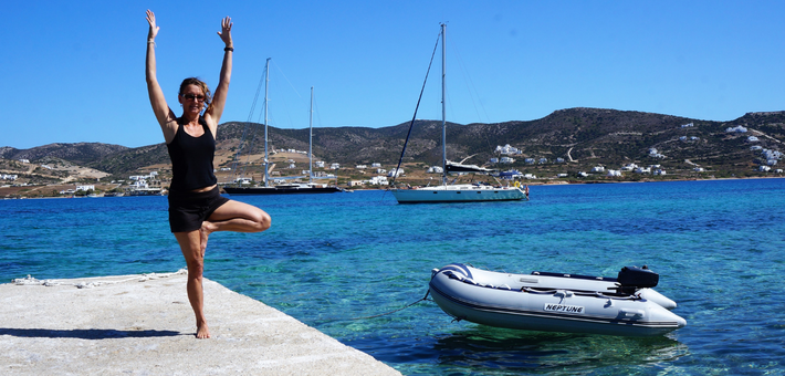 Voile et yoga, croisière dans les petites cyclades - Zen&go