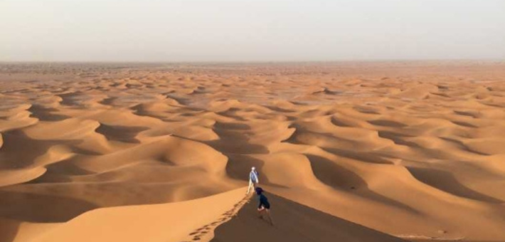 Randonnée Trek, yoga & bien-être dans le désert du Sahara au Maroc - Zen&go