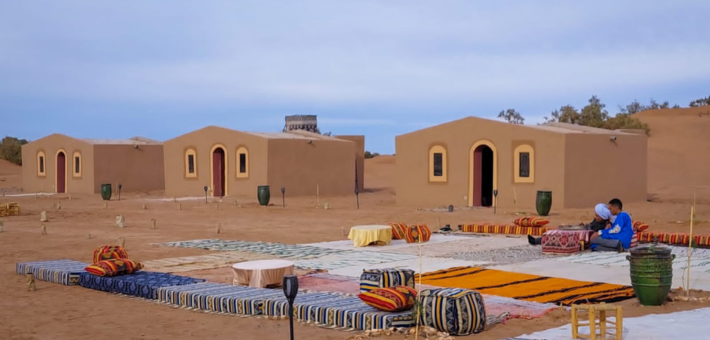 Randonnée Trek, yoga & bien-être dans le désert du Sahara au Maroc - Zen&go