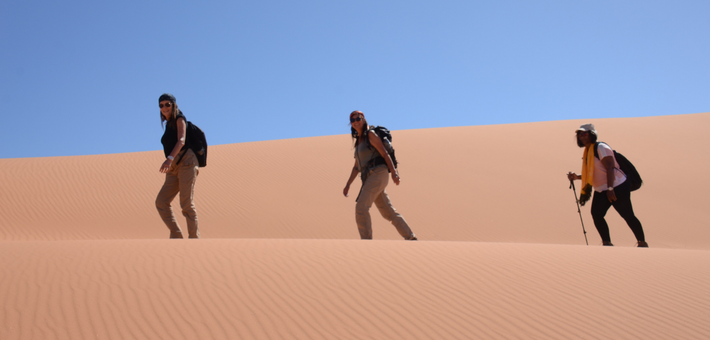 Jour 4. Trek dans le désert