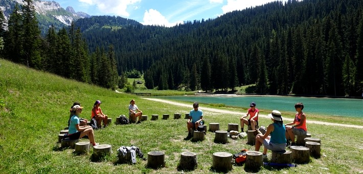 Séjour zen, yoga et randonnée à Courchevel dans les Alpes - Zen&go