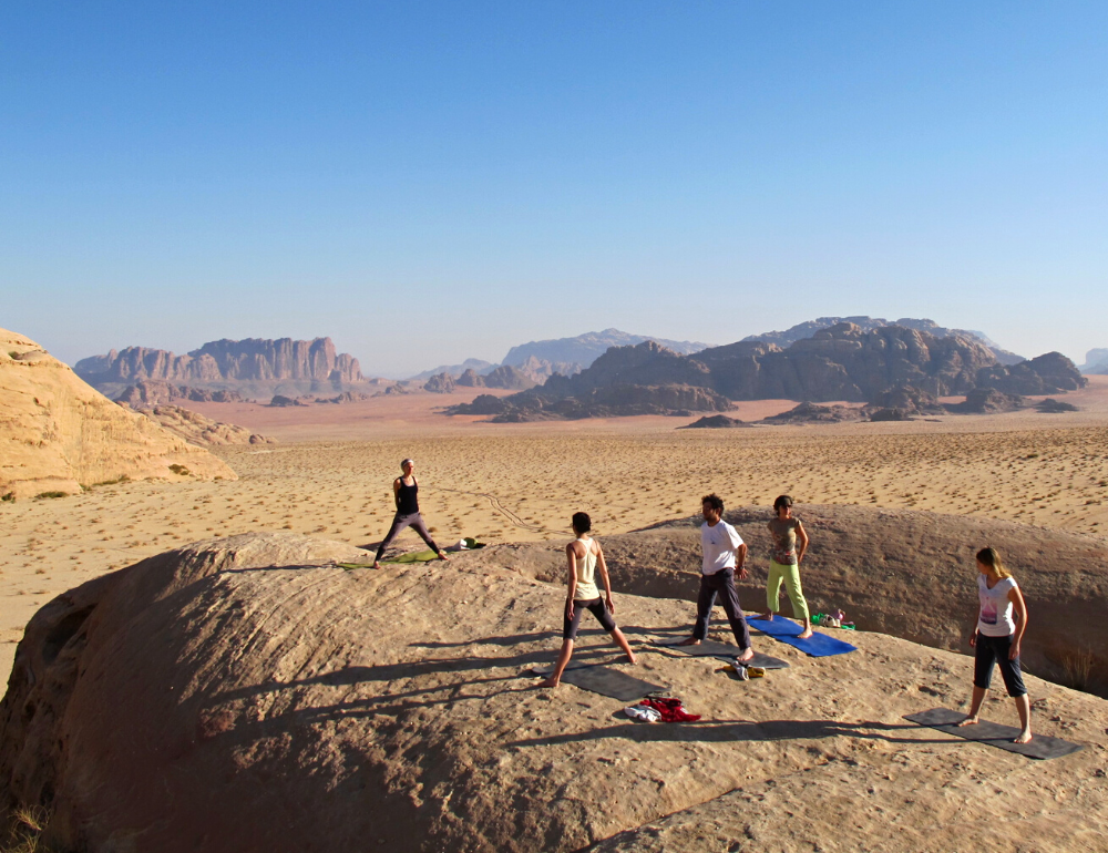 Yoga et randonnée au Royaume de Jordanie