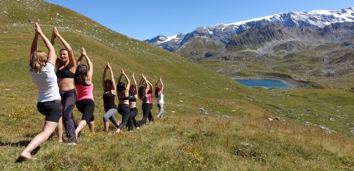 Séjour zen, yoga et randonnée à Courchevel dans les Alpes - Zen&go