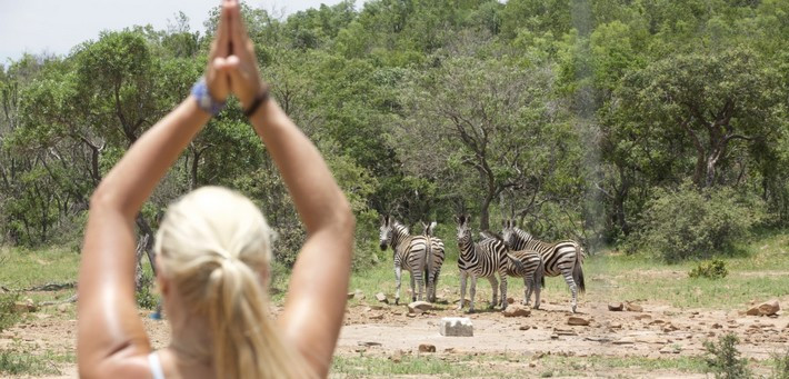 Safari & Yoga en lodge de luxe en Afrique du Sud